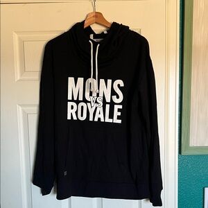 Mons Royale Merino Wool Hoodie M